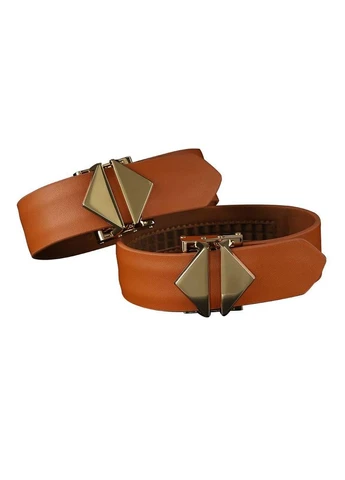 Набор из 8 ремней для связывания 8Bondage-Straps Restraint Set — Brown Lockink (315340366)