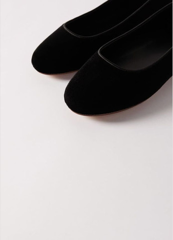 Черные туфли для девочки 32 размер черные 87050032 Mango