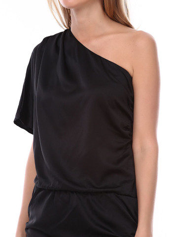 Черное повседневный платье черный Traffic People