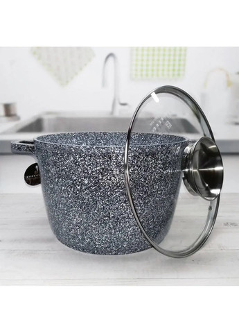 Каструля-казан з гранітним антипригарним покриттям 10.2 л 28 см EB-8009 Edenberg (360654407)