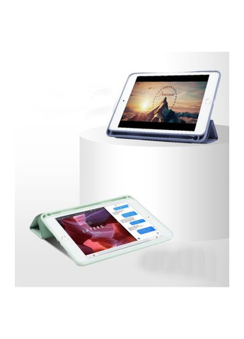 Чехол для планшета Tri Fold Soft TPU mount Apple iPad 10.2 2019/2020/2021 Light Green (708458) BeCover Tri Fold Soft TPU mount Apple Pencil Apple iPad 10 (366521652)