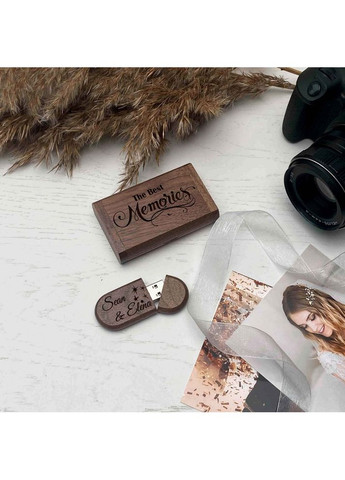 USB флешка гравіровка The Best Memories SkinWood (389406462)
