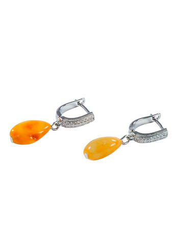 Сережки "Талісман" Бурштин Fursa fashion (368561619)