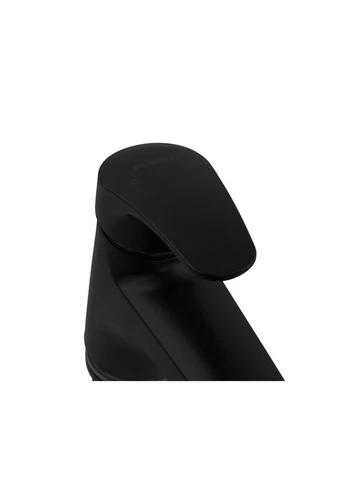 Змішувач для умивальника Fidel- SET Matte black (з підведенням) (PM0660) PLAMIX 001 (388586822)