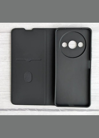 Чехол-книга для Xiaomi Redmi A3 Темно-синий с магнитом TPU (335870885)