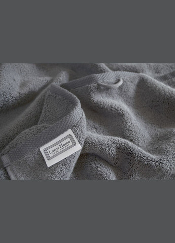 Lotus полотенце home отель premium - microcotton antrasit 90*150 550 г/м² серый производство -