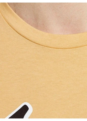 Комбинированная футболка jorreggie tee ss crew neck 12189836 sahara sun-jj print jackandamp;jones желтый 12189836saharasun-jj prin JACK&JONES