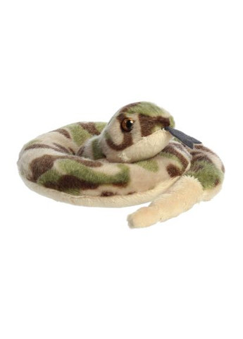 Мягкая игрушка Змея гремучая зеленая (190558C) Aurora Змія гримуча зелена (368562736)