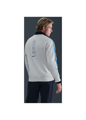 Світшот світло-сіро-блакитний IH4286-025 Nike SPORTSWEAR CREW FLEECE (397842161)