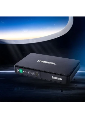Джерело безперебійного живлення Mini UPS DC-30WA 8800mAh 5V/9V/12V/15V, Li-ion 4*2.2Ah, для роутера і медіаконвертера (42-00160) Probenergy (382713027)