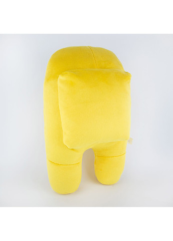 М'яка іграшка космонавт Among Us 27 см жовтий (WT6662) Weber Toys (365548001)