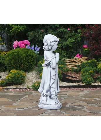 Садова фігура Дитина, що молиться, стоячи 72x24x23 см ССП12091-1 Гранд Презент (284419175)