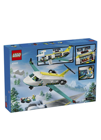 Конструктор City Літак швидкої медичної допомоги колір різнокольоровий ЦБ-00279957 Lego (336146140)