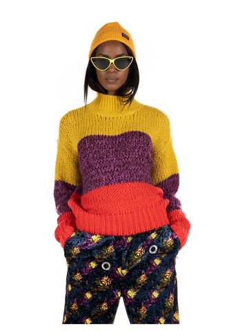 Комбинированный свитер Scotch & Soda