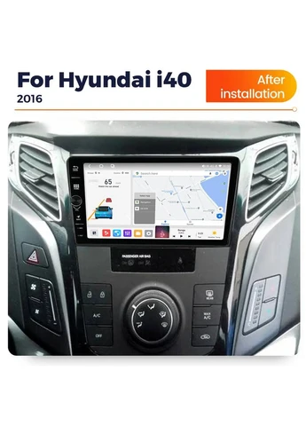 Штатна магнітола Mkekede MN Hyundai i40 (2011-2019) IPS D600S 6Gb+128Gb B Mekede (375593259)
