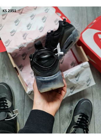 Чорні Осінні кросівки чоловічі nike air max 90 terrascape black blue найк аір макс 90 No Brand