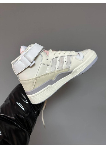 КРОСІВКИ ЖІНОЧІ ADIDAS FORUM 84 HIGH CREAM PINK АДІДАС ФОРУМ 84 No Brand рожеві демісезони (368862033)
