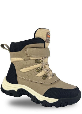 Бежевые кэжуал зимние сноубутсы на овчине cp40541-0 Jong Golf