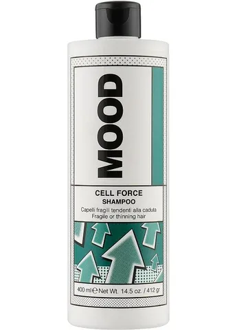 Шампунь для ослабленого, схильного до випадіння волосся Cell Force Shampoo 400ml (2-956426) Mood (382241150)