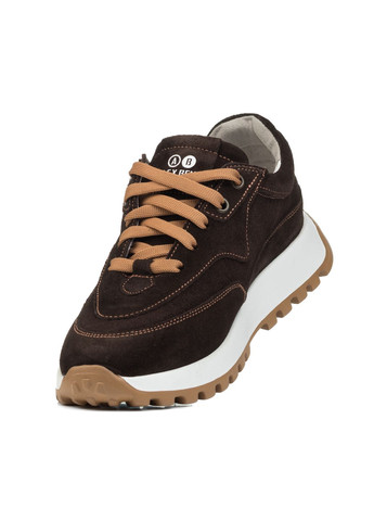 Кроссовки (1108ТZ) Alex Bens тёмно-коричневые (328913590)