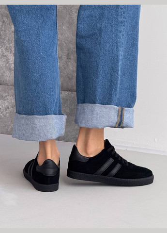 Черные стильные женские кеды No Brand