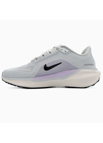 Серые демисезонные кроссовки мужские nike air zoom pegasus grey / violet найк аир зум пегасус No Brand