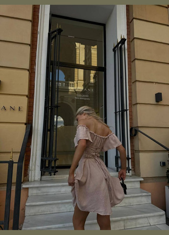 Бежева повсякденний, вечірня сукня Україна однотонна