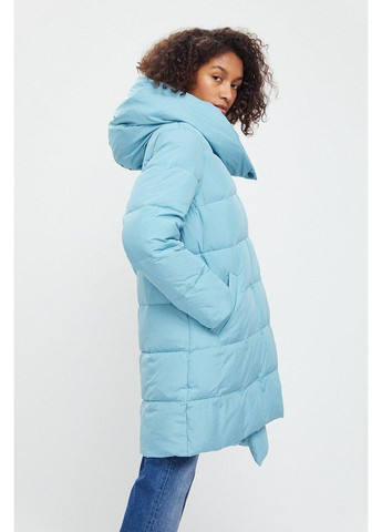 Голубой зимний Пуховик Finn Flare