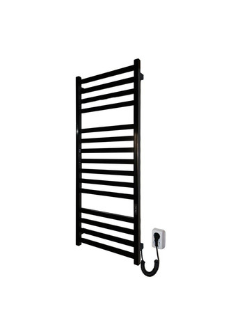Полотенцесушитель электрический с контроллером Черный глянец 1190*490 Carino RICARDO (367604633)
