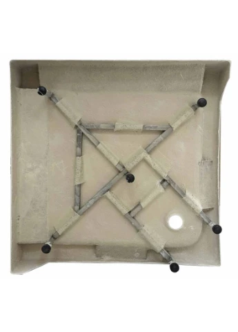 Душевой поддон Kapielka ST80x80х14, квадратный LKAST808014 LIDZ SD00051136 (385681527)