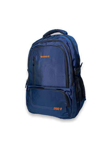 Рюкзак міський XS9221 три відділи 2 бокові кишенісітки розміри: 50*30*20 см синій Jack Lu (286421661)