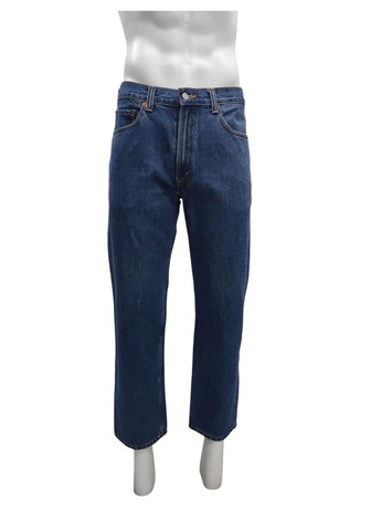 Комбинированные демисезонные мужские джинсы 550 relaxed fit, свободного кроя, средняя посадка, синие, размер w34/l30 slim fit Levi's