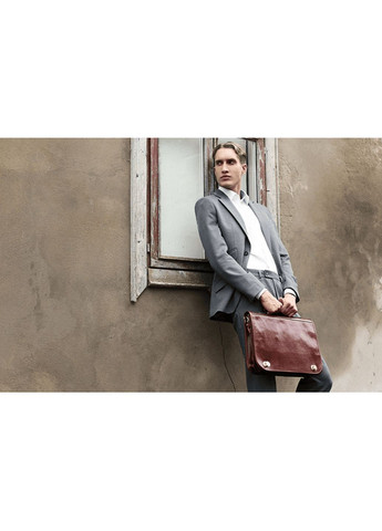 Мужской кожаный портфель 28х40х11 см Time Resistance (315870891)