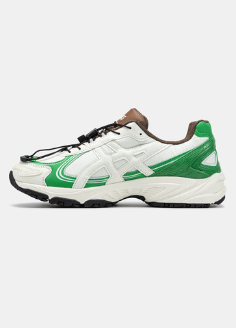 Білі Осінні кросівки чоловічі asics gel-kahana tr v4 white green | асікс гель-кахана тр в4 білі зелені No Brand