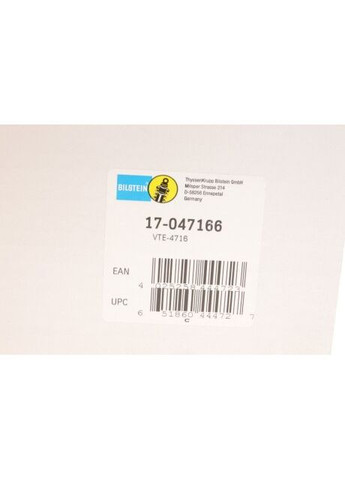 Амортизатор (передний) VW Passat 88-97 (Oil) (B4) 17-047166 RU63 Bilstein (366892774)