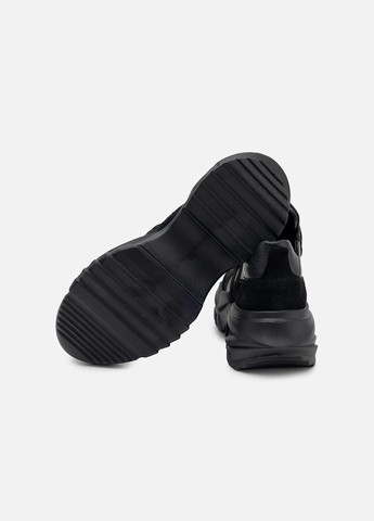 Черные демисезонные женские кроссовки цвет черный цб-00227119 Yuki