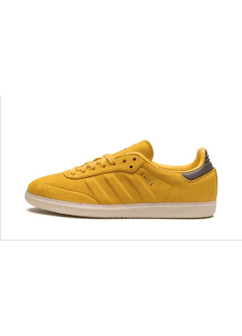 Желтые кроссовки мужские samba yellow ig7601 adidas