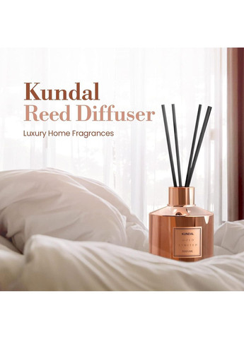 Диффузор для дома Perfume Diffuser Rose Gold Edition Jasmine Woody с ароматом древесного жасмина, 200 мл 1шт ! Kundal (314795596)