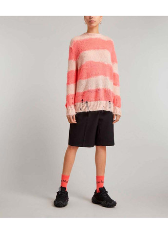 Розовый демисезонный свитер Acne Studios