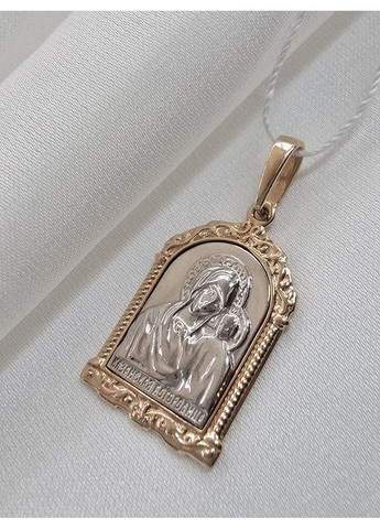Золотая ладанка иконка «Божья Матерь Казанская» 440592-1п Столична Ювелірна Фабрика (363840202)