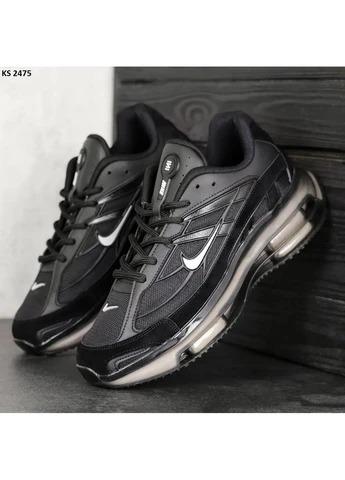 Чорні літні кросівки nike air black найк аір No Brand
