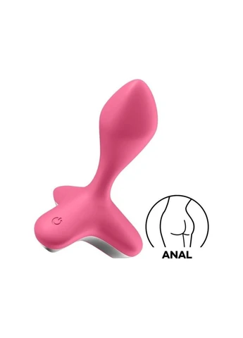 Анальна пробка з вібрацією Game Changer Pink Satisfyer (383114424)