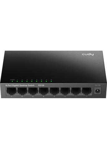 Комутатор GS108, 8-Port Gigabit Metal Switch Cudy (314979989)