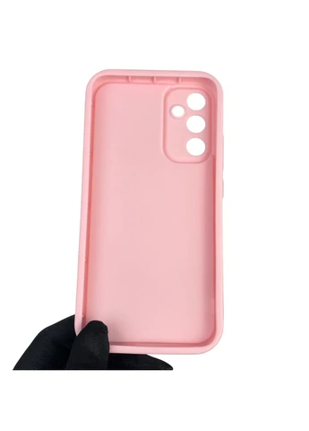 Чохол силіконовий оригінальний Soft Touch з 3D принтом кумедний тед ведмідик для Galaxy A34 5G (SM-A346E) рожевий (Повний Samsung (378975886)