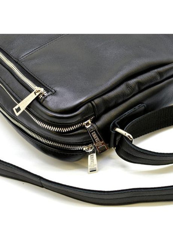 Сумка планшет через плечо мужская из натуральной кожи средняя Черный 36820 TARWA (353690167)