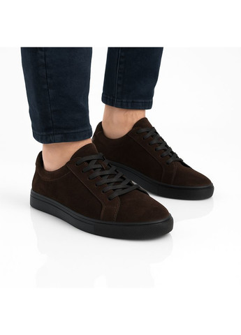 Коричневые демисезонные мужские кроссовки коричневые замшевые демисезонные Kindzer Lux 2200