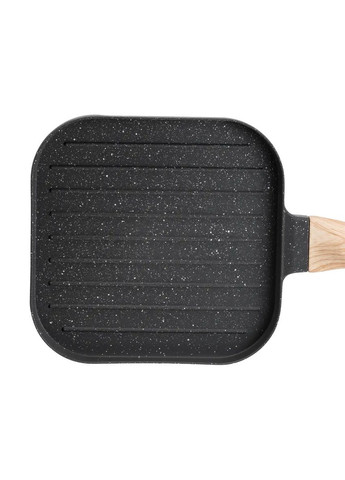 Сковорода-гриль з антипригарним покриттям 18,3*18,1*2 см, сірий Breakfast (322300250)