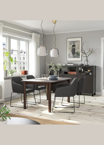 Стіл і 4 стільці ІКЕА STRANDTORP / TOSSBERG 150/205/260х95 см (s19441027) IKEA (278407464)