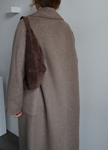 Стильная замшевая сумка-хобо из натуральной кожи One (368791444)