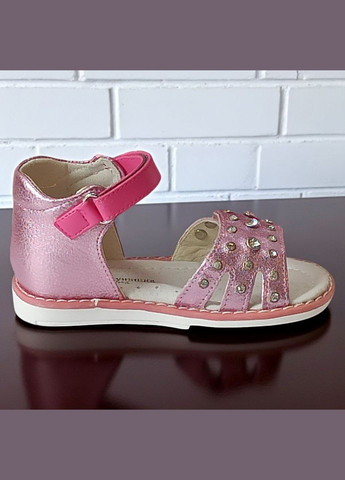 Ортопедичні босоніжки відкриті сандалії на липучках для дівчинки Шалунишка (333832185)